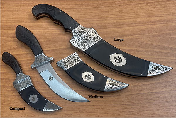 Black G10 (ultra-durable fiberglass laminate) Kirpans (Special Offer below)!